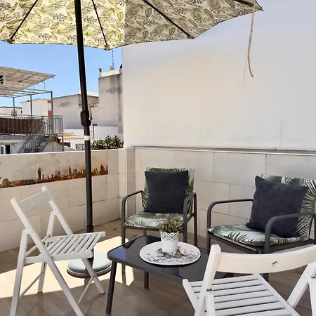 公寓 Calterr - Loft Con Terraza Privada, Wifi, Recien Reformado *