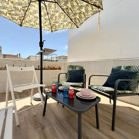 Calterr - Loft Con Terraza Privada, Wifi, Recien Reformado Apartman